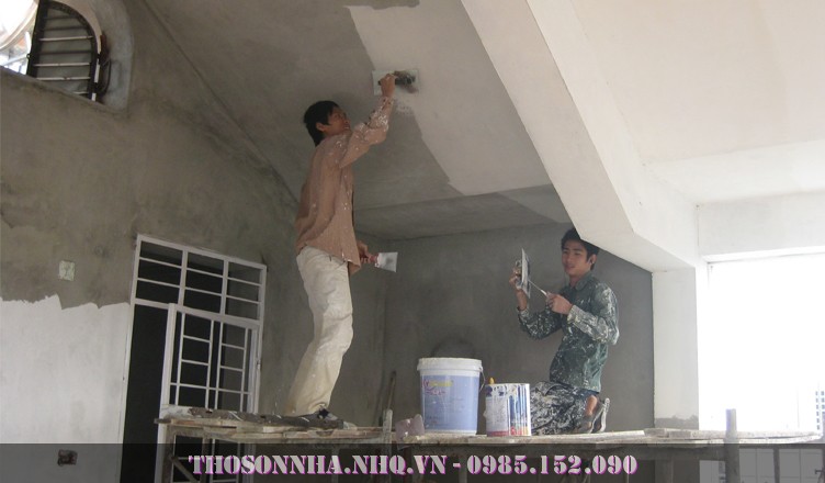 Thợ sơn nhà tại hà nội trọn gói giá rẻ